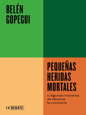 cover image of Pequeñas heridas mortales
